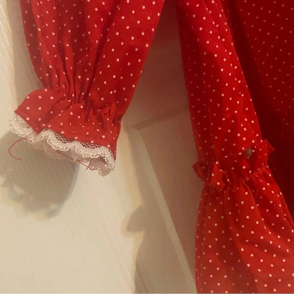 Vintage Polly Flinders Smocked Dress - Picture 9 of 10